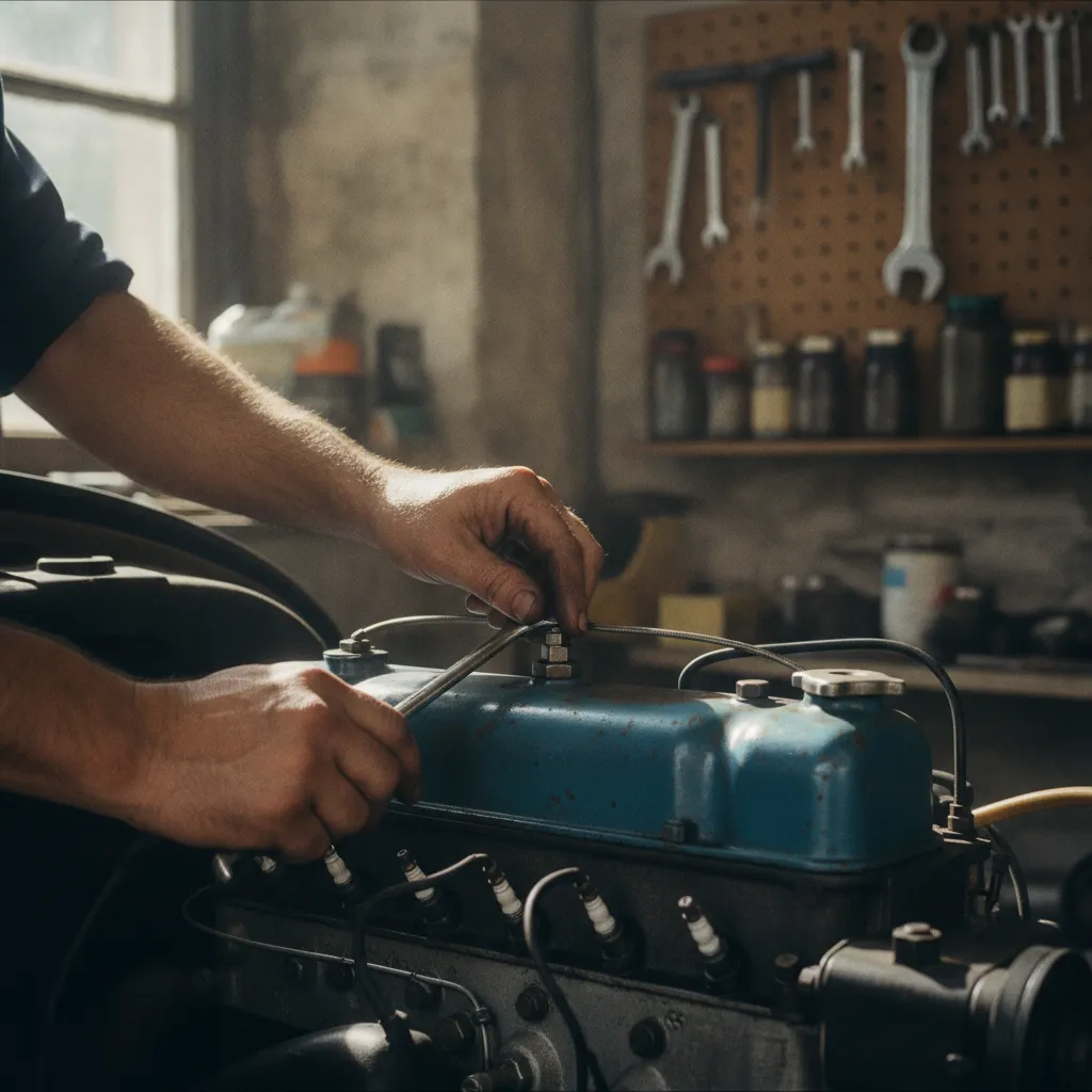 La mécanique simple des Renault années 50 reste accessible aux restaurateurs amateurs