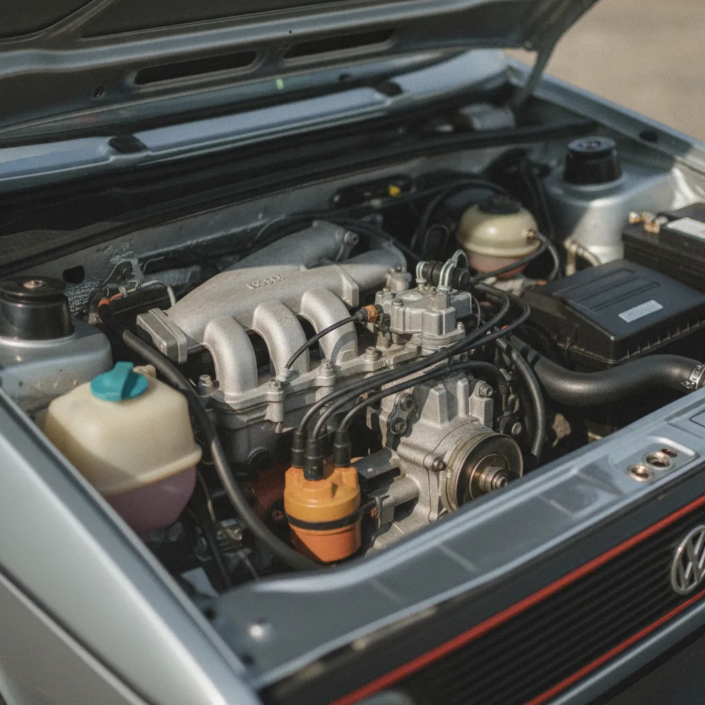 Le bloc 1800 à injection Bosch K-Jetronic, considéré comme l'aboutissement de la série