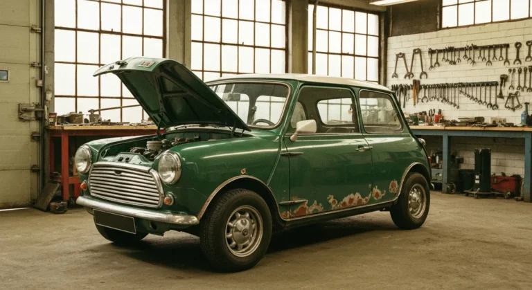 Mini classique : la carte des points de rouille à vérifier
