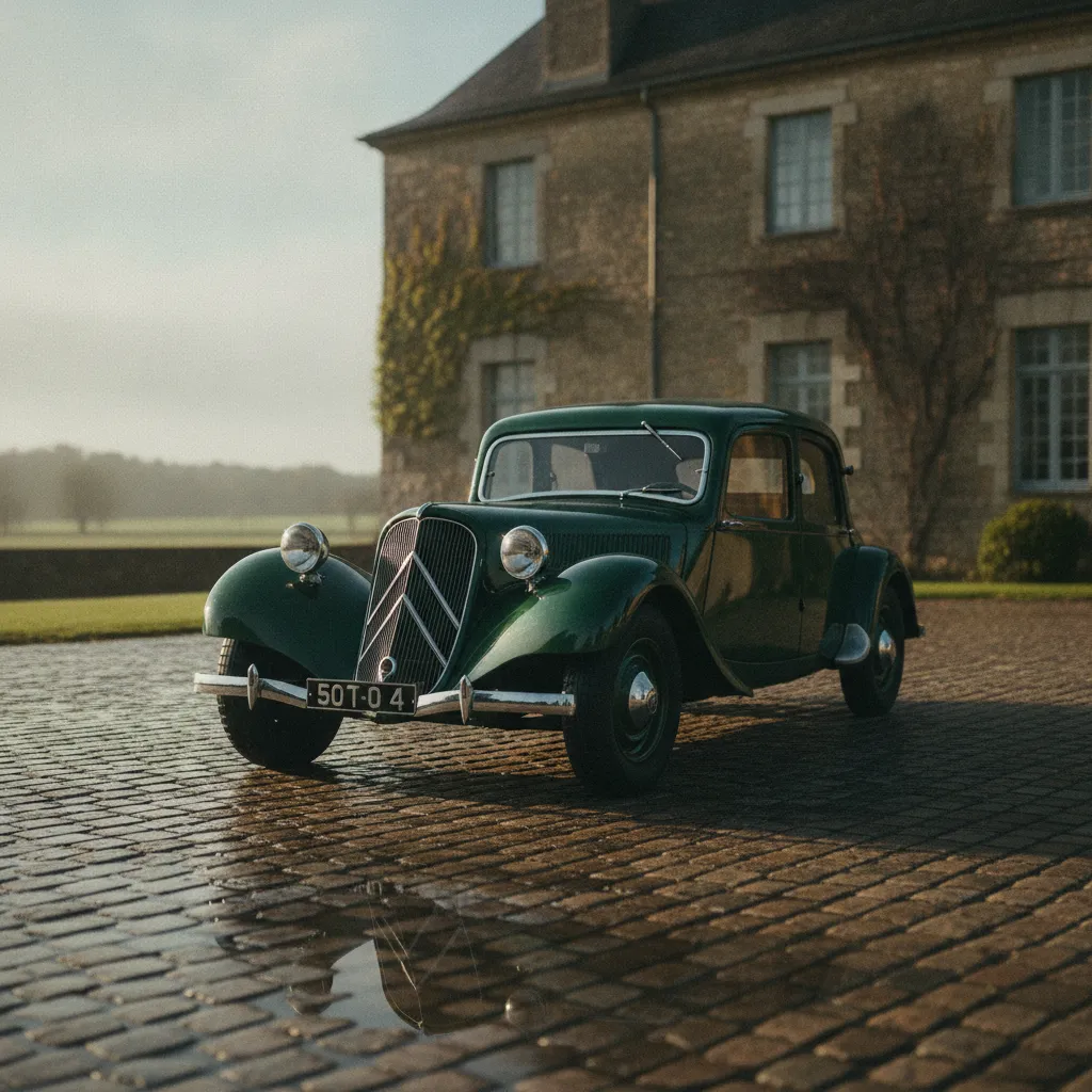 La Citroën Traction Avant, pionnière de la traction avant en grande série