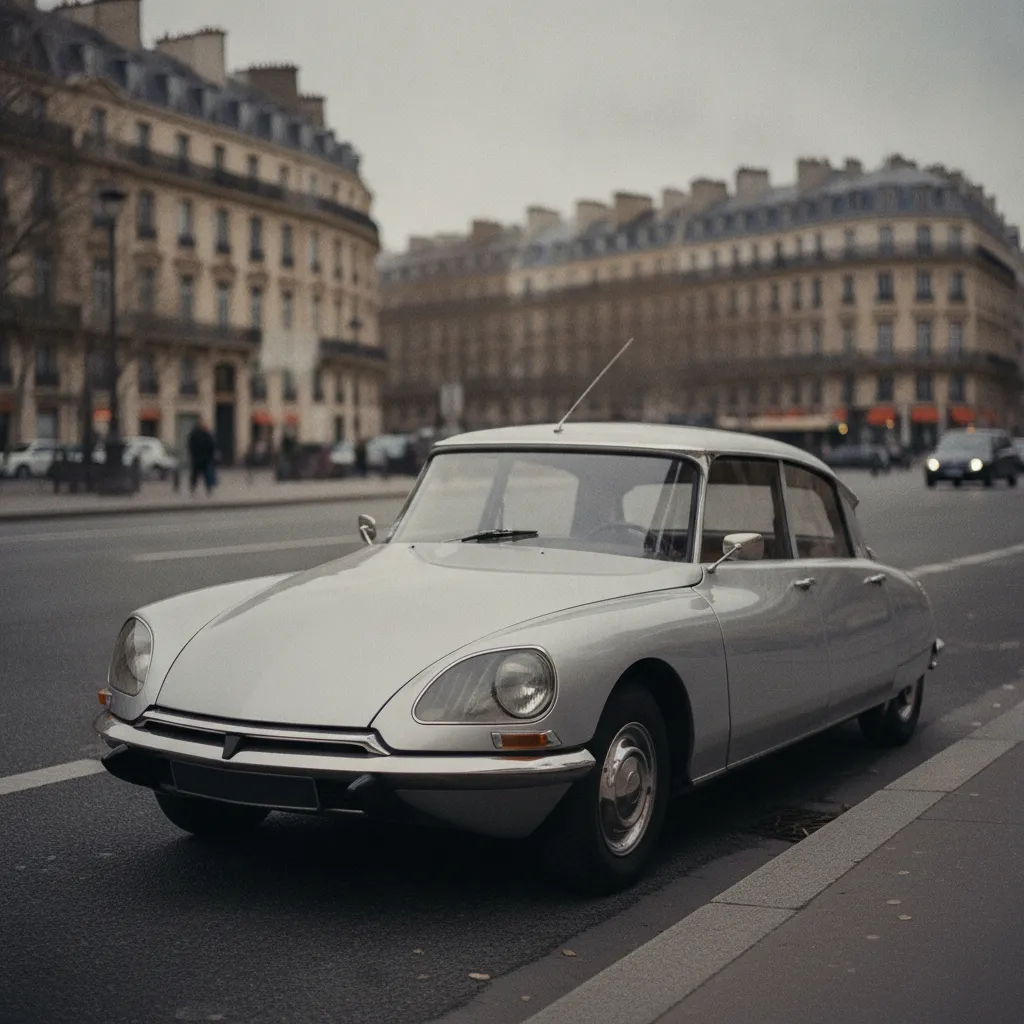 La Citroën DS, surnommée la Déesse, a révolutionné l'automobile en 1955