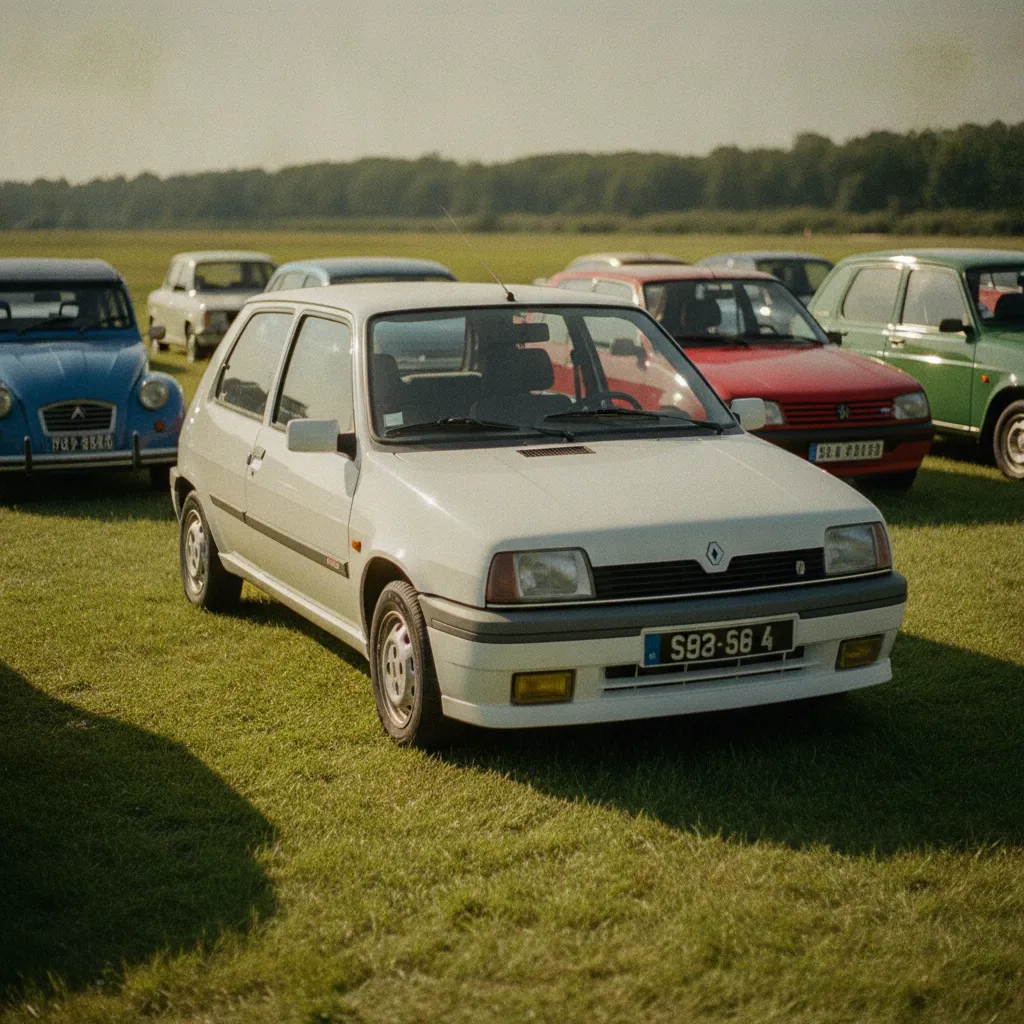 La Supercinq GT Turbo phase 2, version la plus produite et la plus accessible en collection